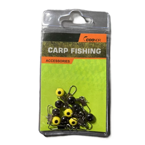 CarpFishing csúszókapocs sárga/fekete