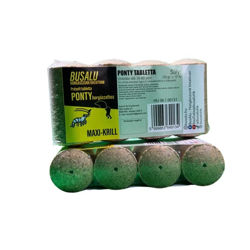 BusAlu Ponty tabletta MAXI KRILL - 4 db