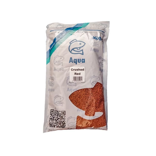 Aqua Garant Crushed Red roppantott pellet horgászcsali - piros (AG593)