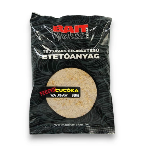 Bait Maker Feeder Cucóka tejsavas erjesztésű etetőanyag vajsav ízesítéssel 900 g (BM207416)