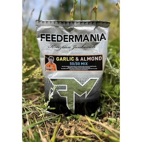Feedermánia 50/50 MIX GARLIC & ALMOND etetőanyag 800g