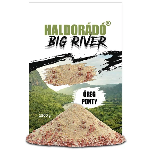 Haldorádó BIG RIVER Öreg Ponty etetőanyag 1,5kg (HD12556)