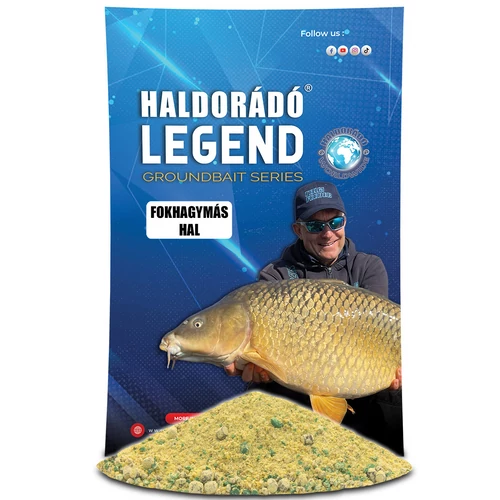 Haldorádó LEGEND Groundbait etetőanyag - Fokhagymás Hal