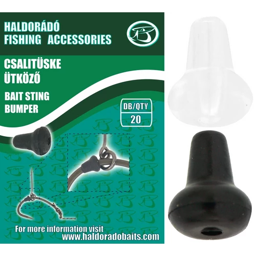 Haldorádó Csalitüske ütköző 20 db - fekete/áttetsző