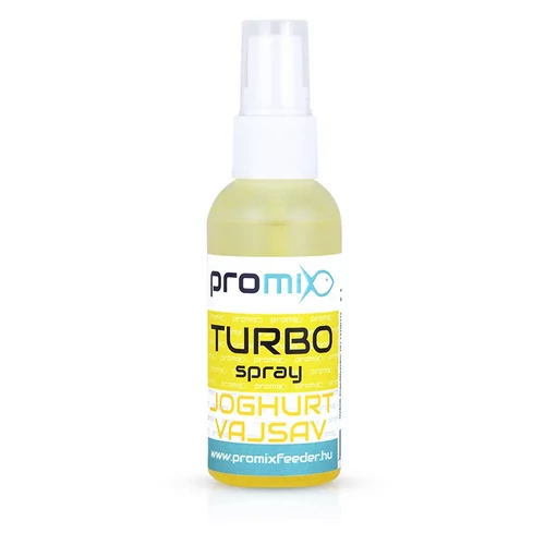 Promix Turbo Spray Joghurt-Vajsav csalogatószer pontyhorgászathoz - sárga (PMTSJV)