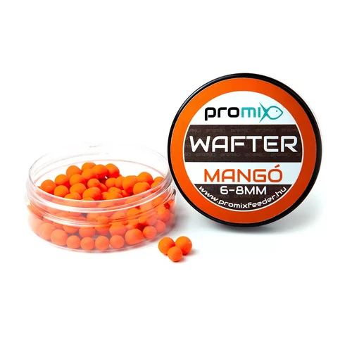 Promix Wafter 6-8mm lebegő pellet mangó ízesítéssel - narancssárga (PMWPMA8)