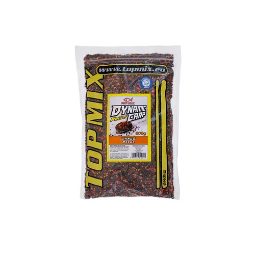 TOP MIX Dynamic Carp etetőpellet, Mangó (TM281)