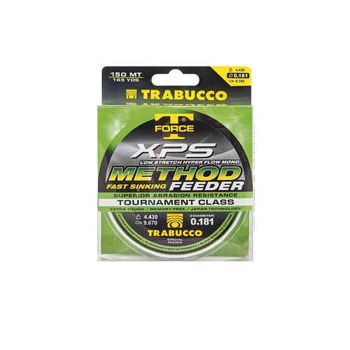 Trabucco T-FORCE XPS METHOD FEEDER zsinór 0,18mm 150m (TR053-96-180)