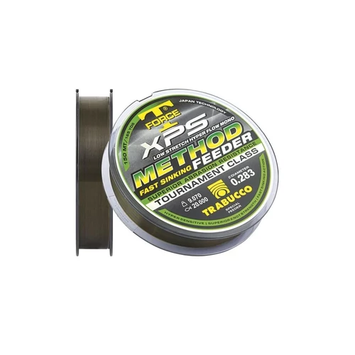 Trabucco T-FORCE XPS METHOD FEEDER horgászzsinór 0,25mm 150m 7,95kg - zöld (TR053-96-250)
