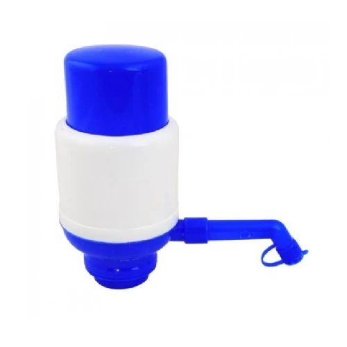 Kézi vízadagoló pumpa 5 literes ballonhoz - kék/fehér (MS-441)