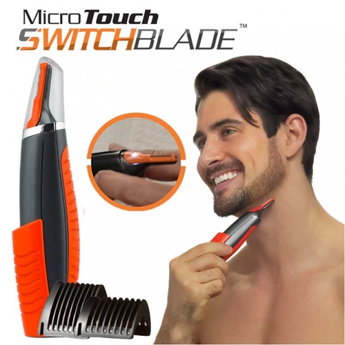 Micro Touch Switchblade szőrtelenítő hajvágó - fekete