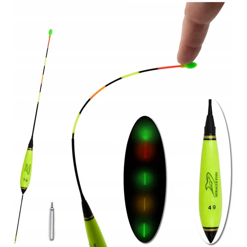  Miracle Fisch LED világító úszó, elemes 2g