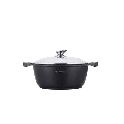Royalty Line lábas fedővel 28 cm, 5.7 liter - márványbevonatú (RL-BS28ML)