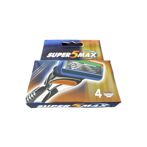 SUPER 5 pengés borotva betét, 4 db