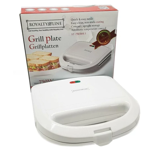 Royalty Line EST-750 mini grill- és szendvicssütő 750W - Választható színben