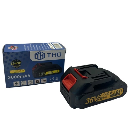 THO 36V Li-Ion akkumulátor 3000 mAh - fekete (M-M3000)