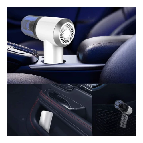 2in1 mini kézi porszívó USB-vel - fekete