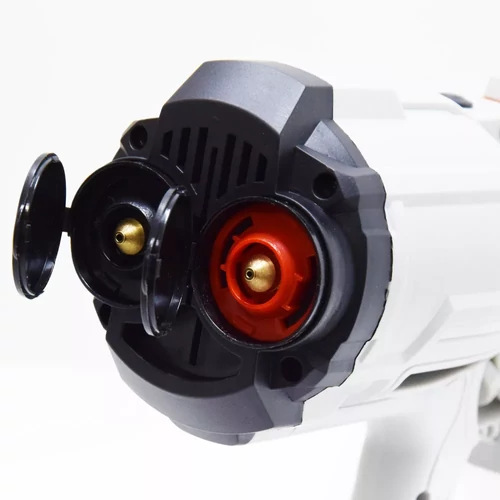 Cordless akkumulátoros festékszóró 24V LED világítással - fehér/narancs (SL-0122)