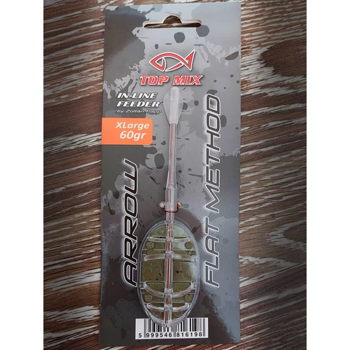 TOP MIX Arrow Flat method feeder kosár XL 30g
