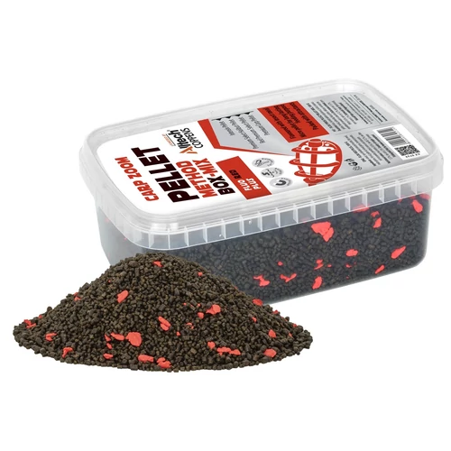 Fluo Red Plus pellet keverék, natúr, 500 g