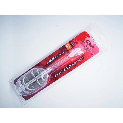 TOP MIX ARROW FLAT EVO method feeder kosár XL 60g - átlátszó (TM668)