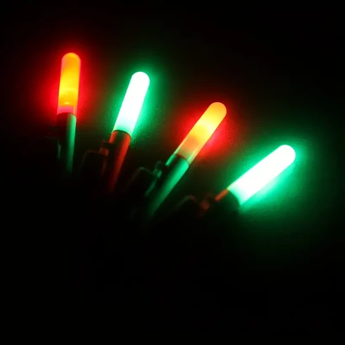 Rod Tip Light LED spicc jelzőled 2 db elemekkel - neonzöld (8026)