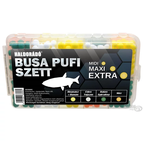 Haldorádó Busa Pufi Szett lebegő csali készlet