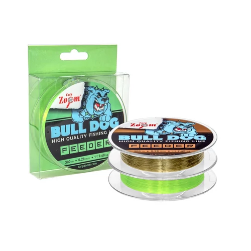 CZ Bull-Dog Feeder horgászzsinór, o 0,20 mm, 300 m, 5,6 kg, zöld