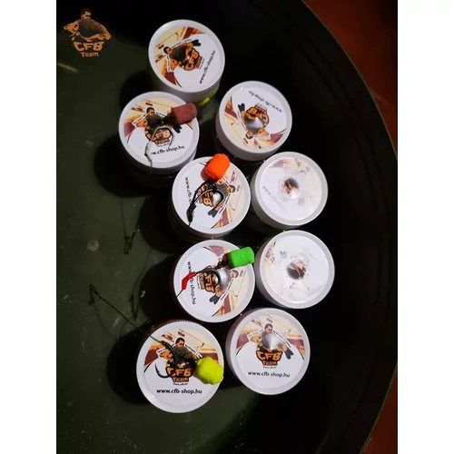 CFB FLUO POP UP 14mm bojli - 50g - Full Fruit - fluoreszkáló narancssárga