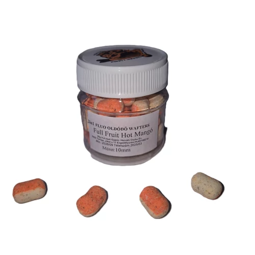 CFB 2in1 Fluo oldódó Wafters 20 g - Full Fruit Hot Mangó - Fehérnarancs - Választható méretben