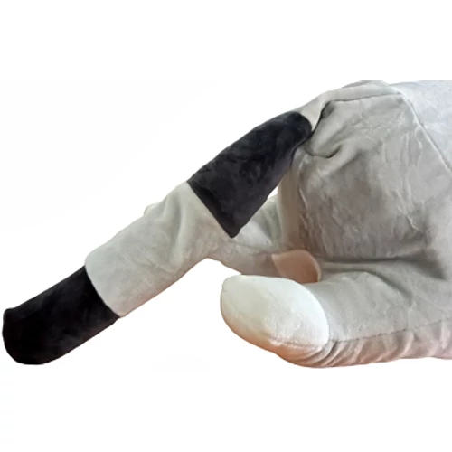Cicás plüss párna - Szürke - 70 cm