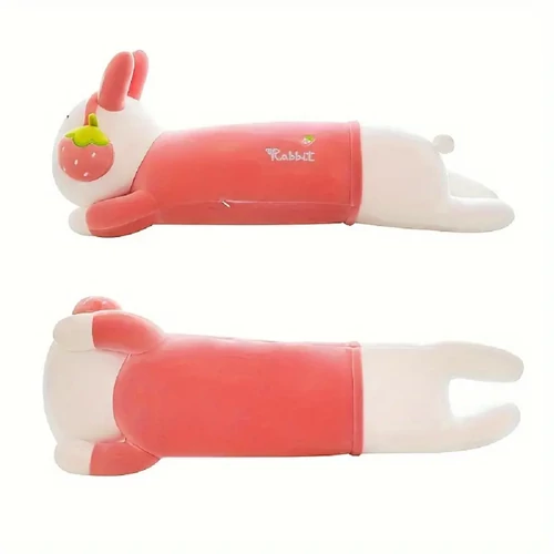 Nyuszi plüss párna - Világoskék - 70 cm