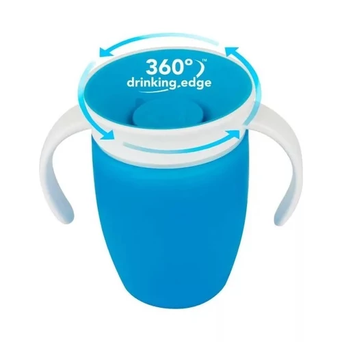 Cseppmentes itatópohár 360° ivóperemmel gyerekeknek 200 ml - Választható színben