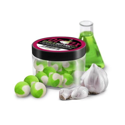Delphin BreaX POP lebegőcsali 16mm/50g - Fokhagyma-Vajsav fehér-zöld
