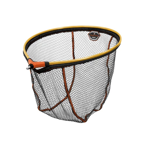 Delphin Atak! SP-R lebegő merítőhálófej 70x60cm - fekete/narancssárga