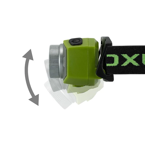 Delphin OXUS Zoom fejlámpa 5W/300lm/1200mAh