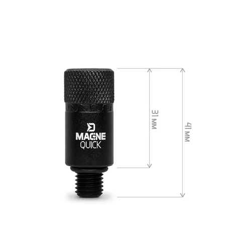 Delphin MagneQUICK gyorskioldó adapter kapásjelzőhöz - fekete (2db)