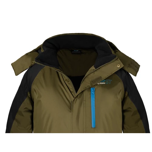 Delphin CruisAIR WINTER 5T téli horgászkabát - zöld (XL)