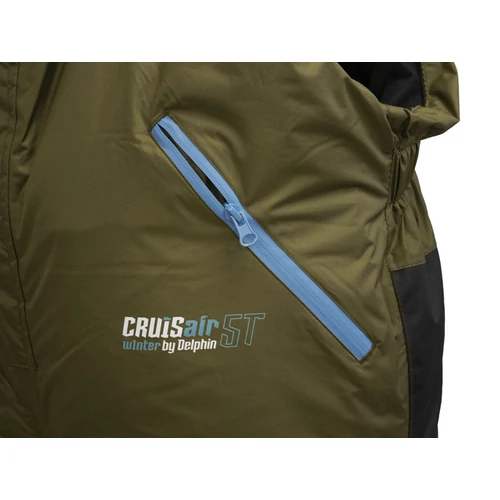 Delphin CruisAIR WINTER 5T téli horgászkabát - zöld (XL)