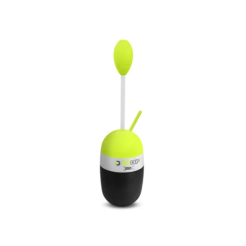 Delphin CKG FatBODY harcsázó úszó 250g - fluoreszkáló zöld/fekete