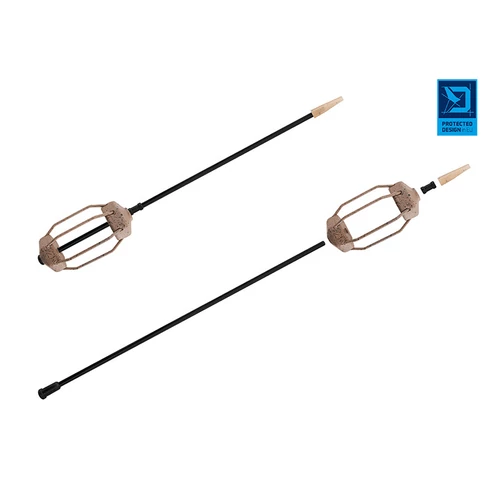 Delphin EazySIX ólom feeder kosár csővel - 40g