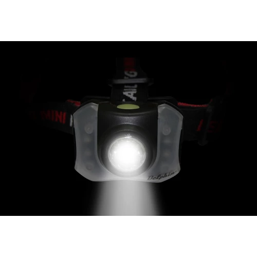 Delphin POLAR_X fejlámpa fehér és piros LED világítással (900013010)