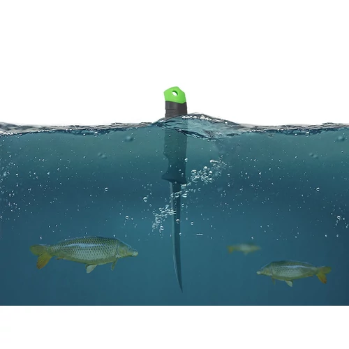 Delphin FLOATY filézőkés 15cm rozsdamentes acél pengével - fekete/zöld