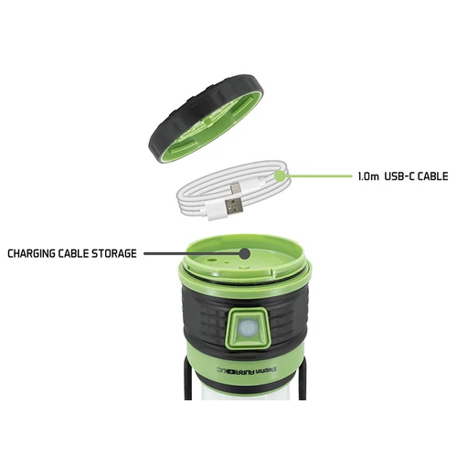 Delphin AURA+ UC kempinglámpa 8,5W 5400mAh