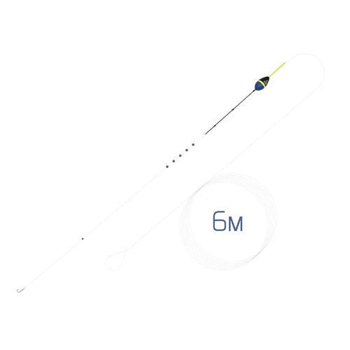 Delphin FloatGO előkötött úszós szerelék 6m/0,5g