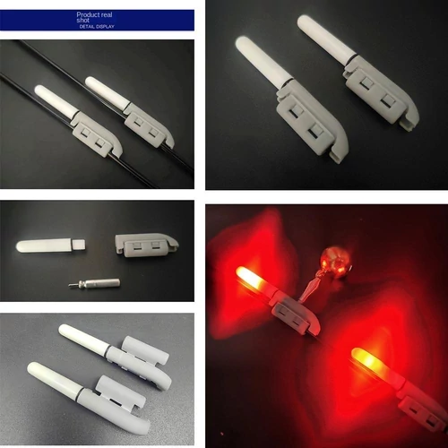 Rod Tip Light LED spicc jelzőlámpa horgászbothoz 425-ös elemmel (8027)