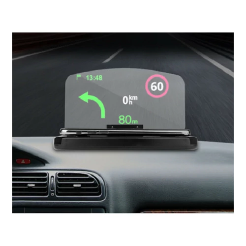 Univerzális GPS HUD kijelző 2az1ben XC90 - fekete