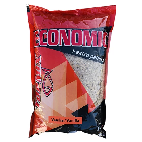 TOP MIX ECONOMIC etetőanyag vanília ízesítéssel extra pelletekkel (TM180)