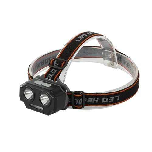 Thebrand SQ-803 taktikai fejlámpa újratölthető akkumulátorral XHP30 és SMD LED (08334)
