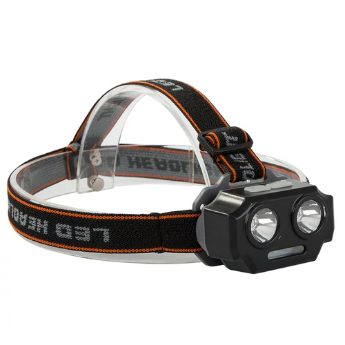 Thebrand SQ-803 taktikai fejlámpa újratölthető akkumulátorral XHP30 és SMD LED (08334)